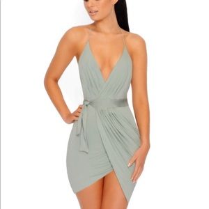 Oh Polly mini wrap dress